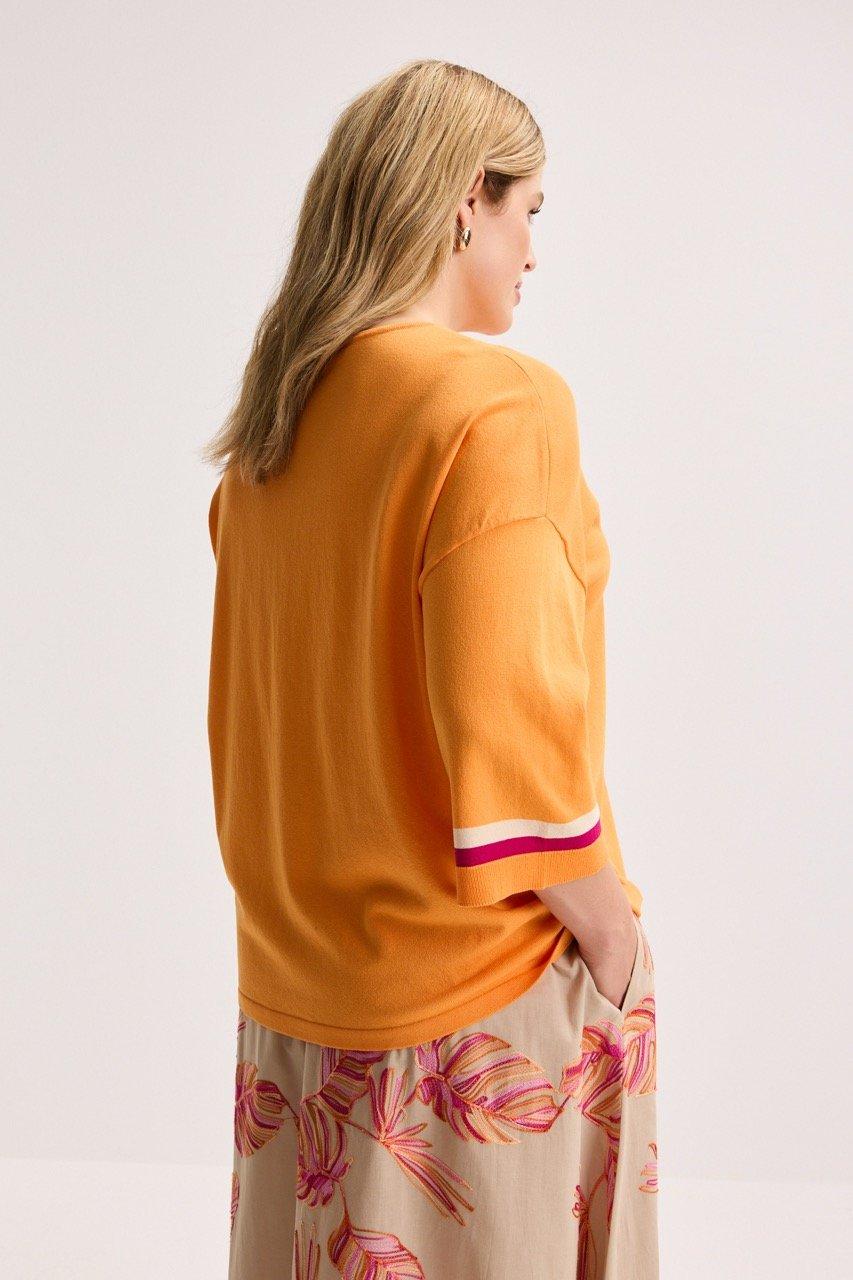 Truien - Oversized trui met ronde hals