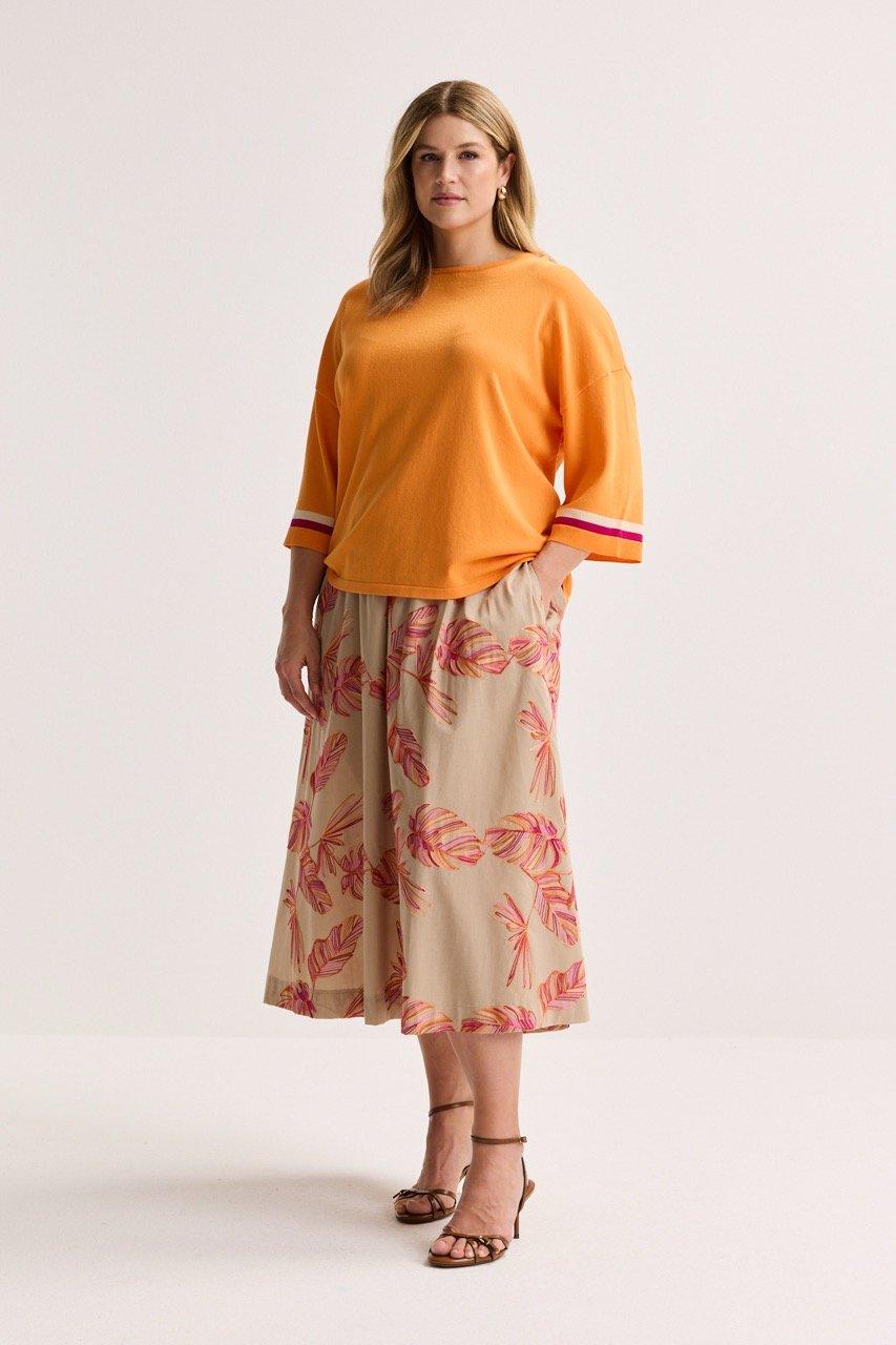 Truien - Oversized trui met ronde hals