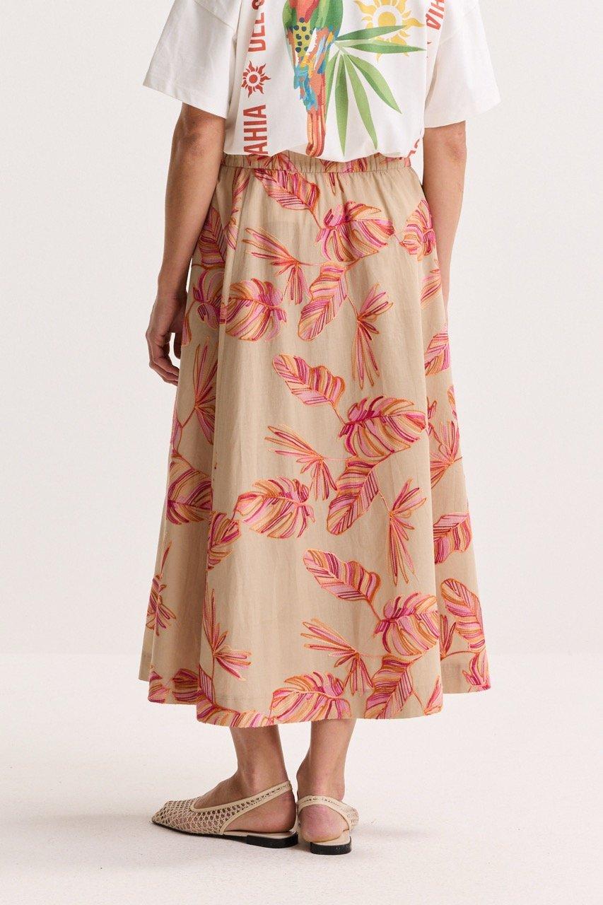 Rokken - Geborduurde A-lijnrok