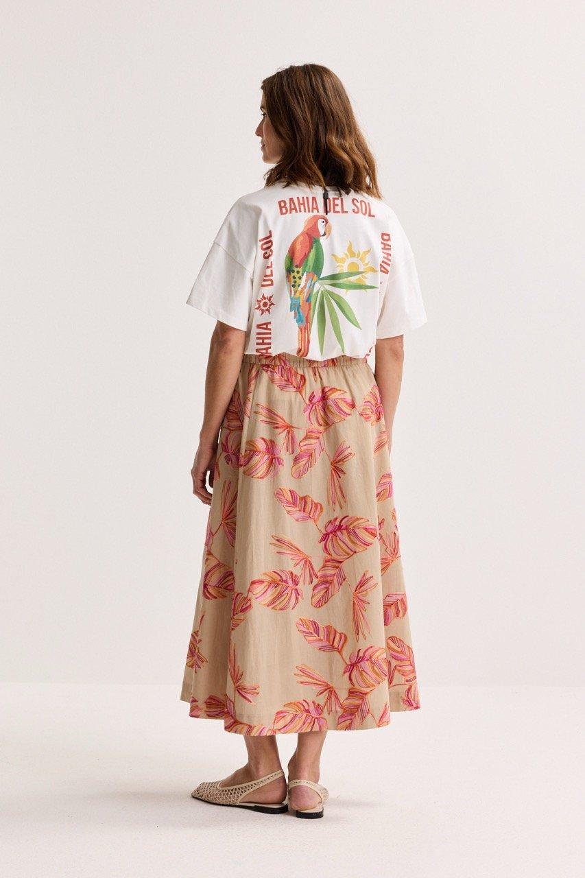 Rokken - Geborduurde A-lijnrok