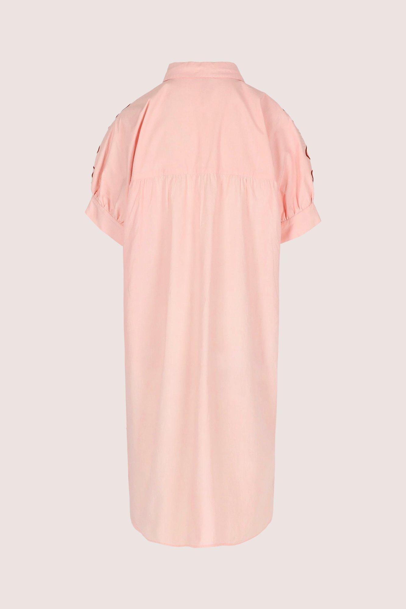 Robes - Robe-chemise brod&eacute;e en coton