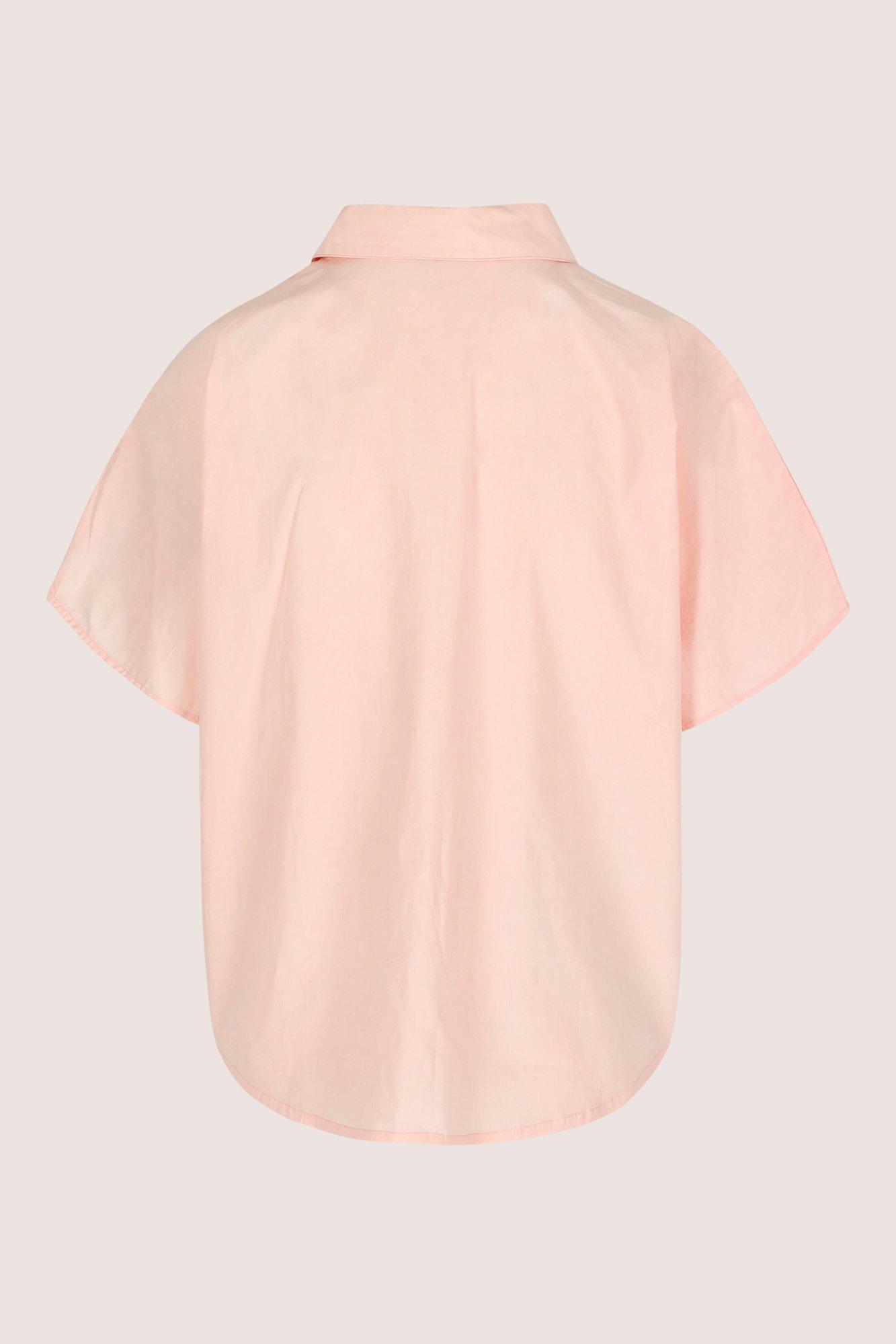 Hemden - Hemdblouse met pipingborduurwerk