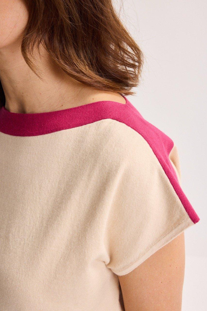 Truien - Gebreide top met boothals