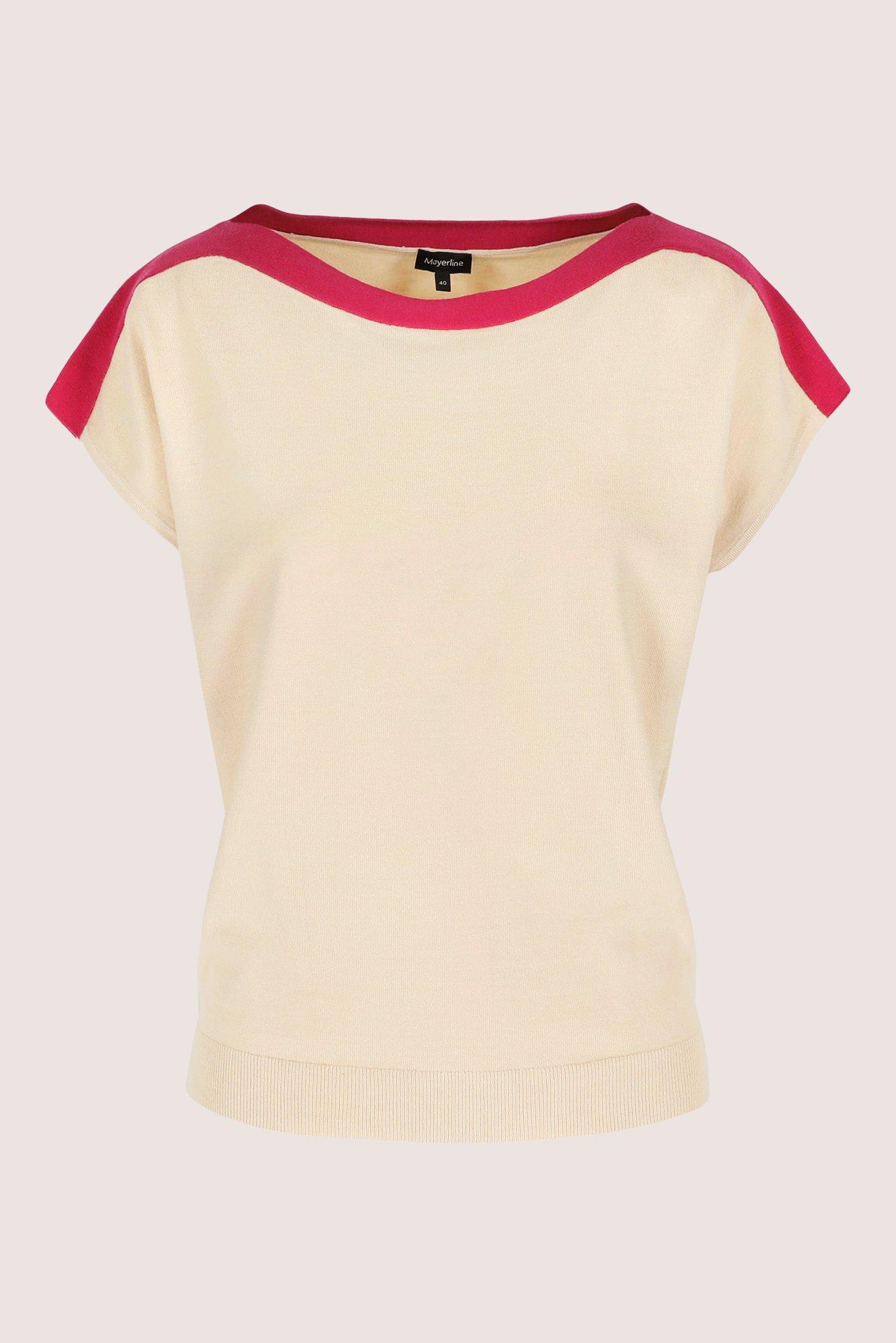 Truien - Gebreide top met boothals