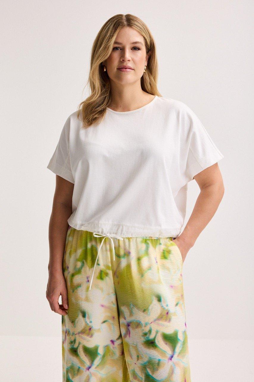 Am&eacute;line Aansnoerbaar Oversized T-shirt
