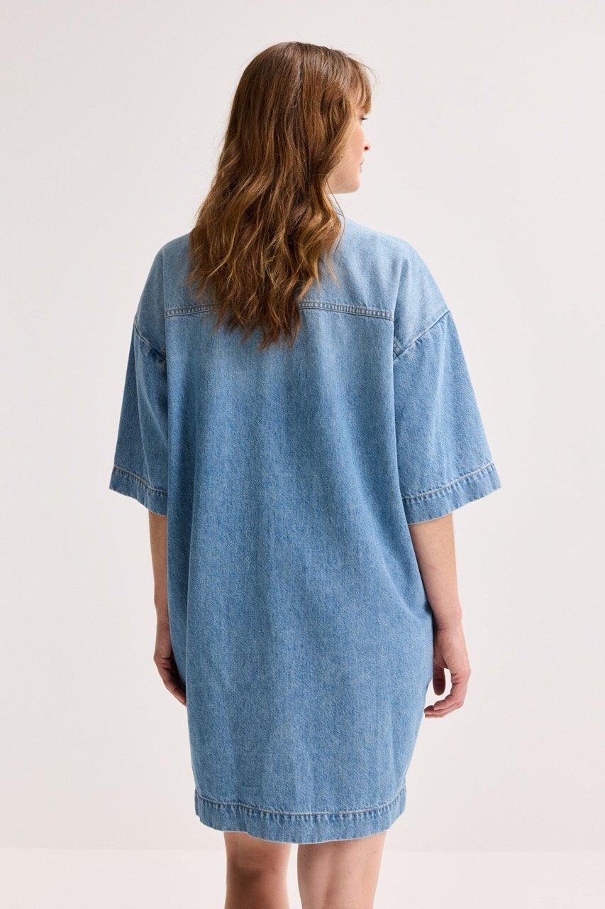 Robes - Robe-chemise en denim