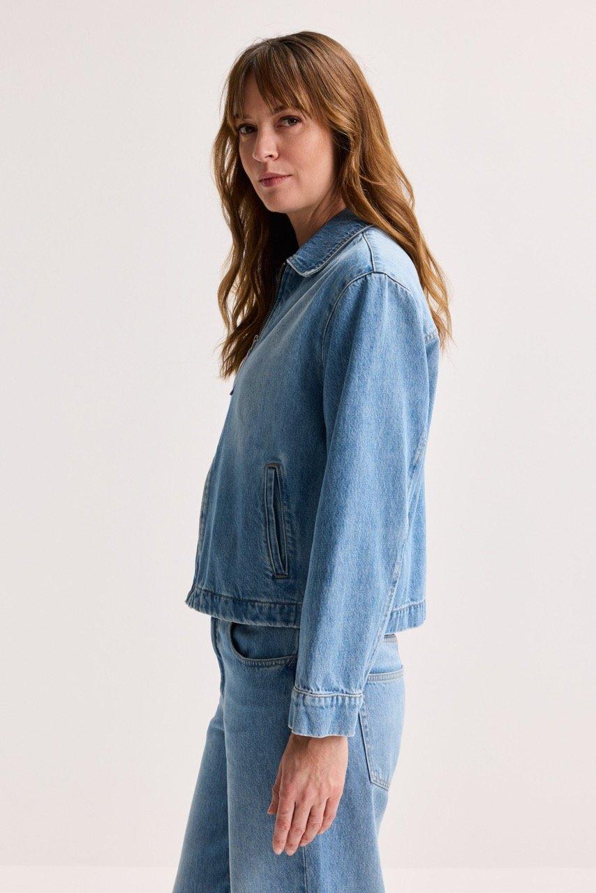 Blazers - Jeansjasje met rits