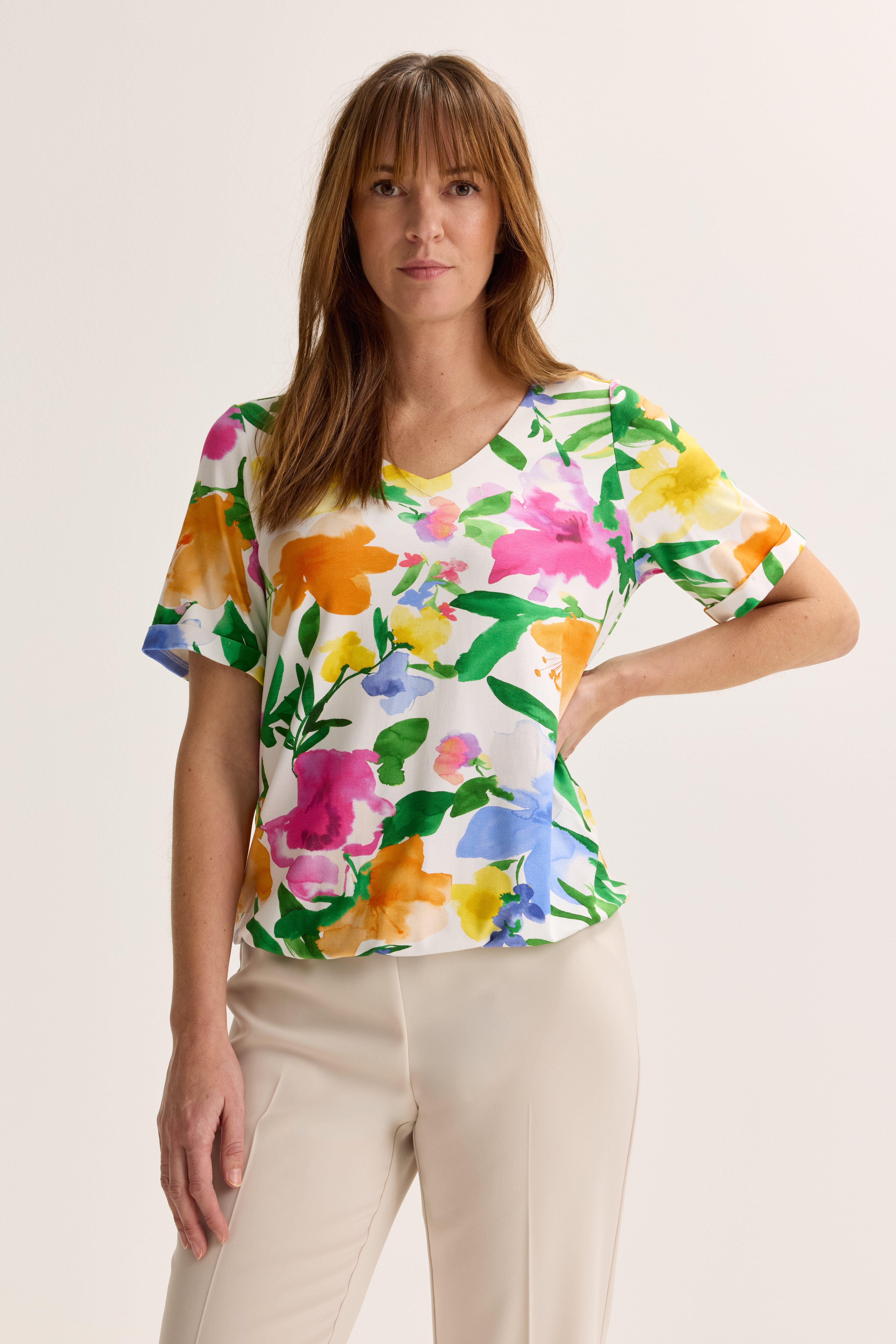 Mayerline Jersey Blouse Op Elastiek