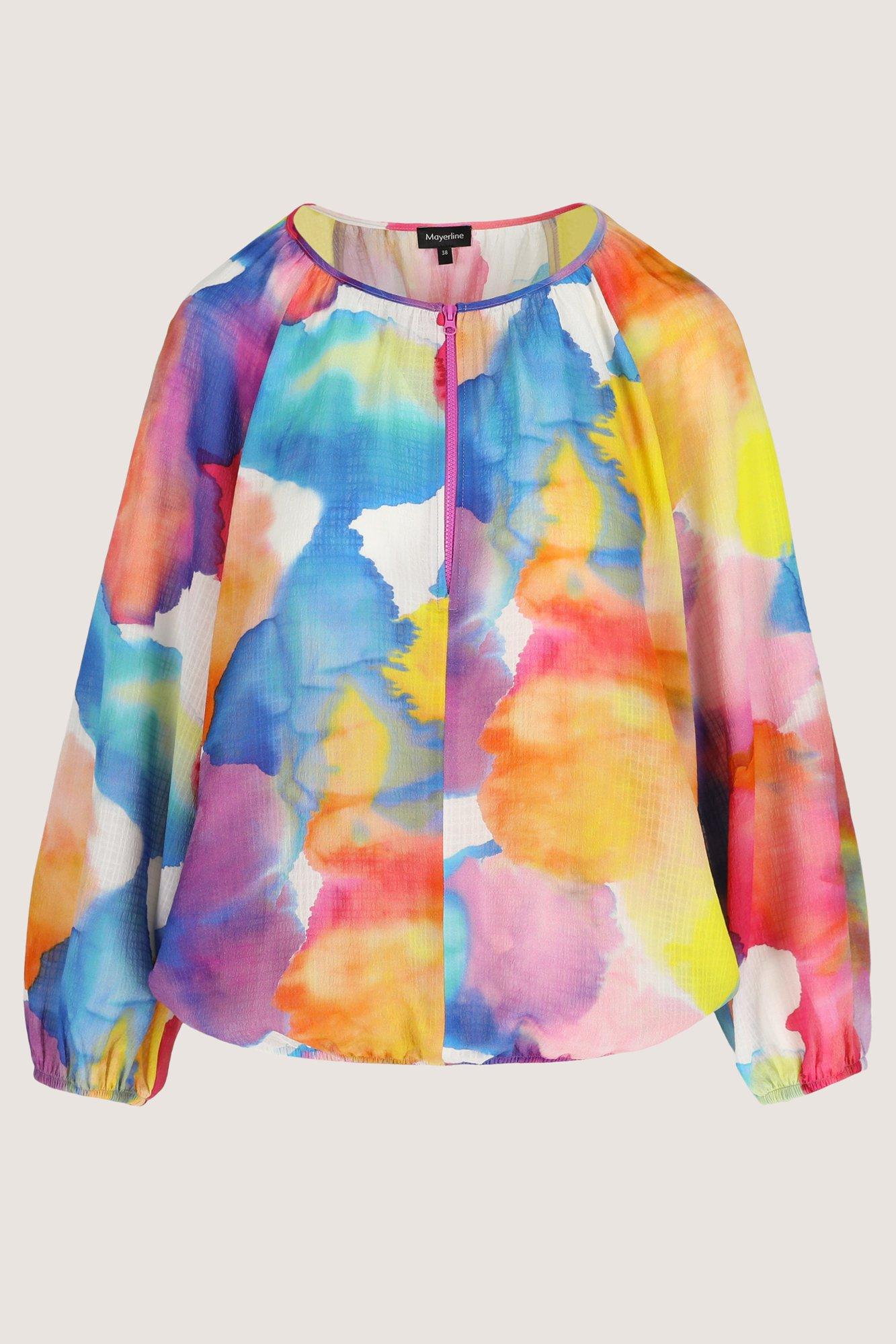 Chemises - Blouse en seersucker sur &eacute;lastique