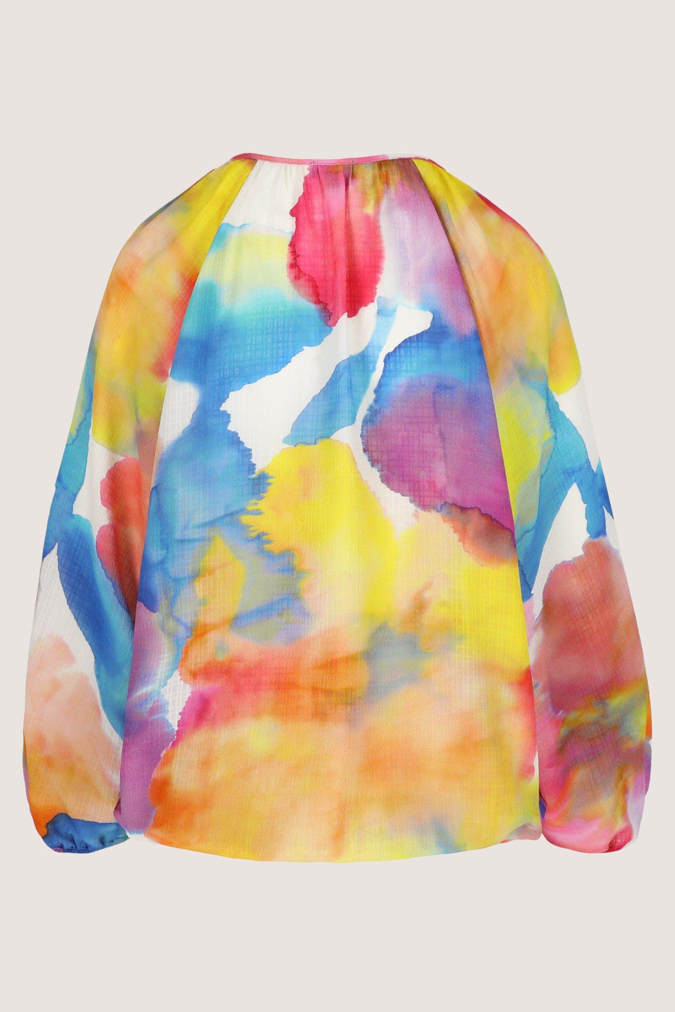 Chemises - Blouse en seersucker sur &eacute;lastique