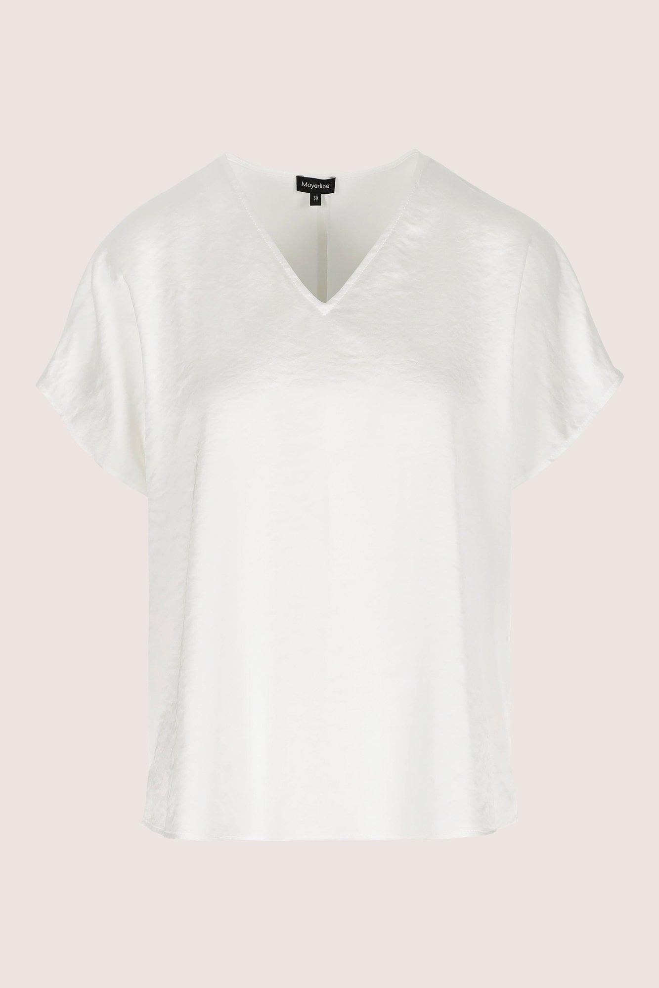 Mayerline T-shirtblouse Met V-hals