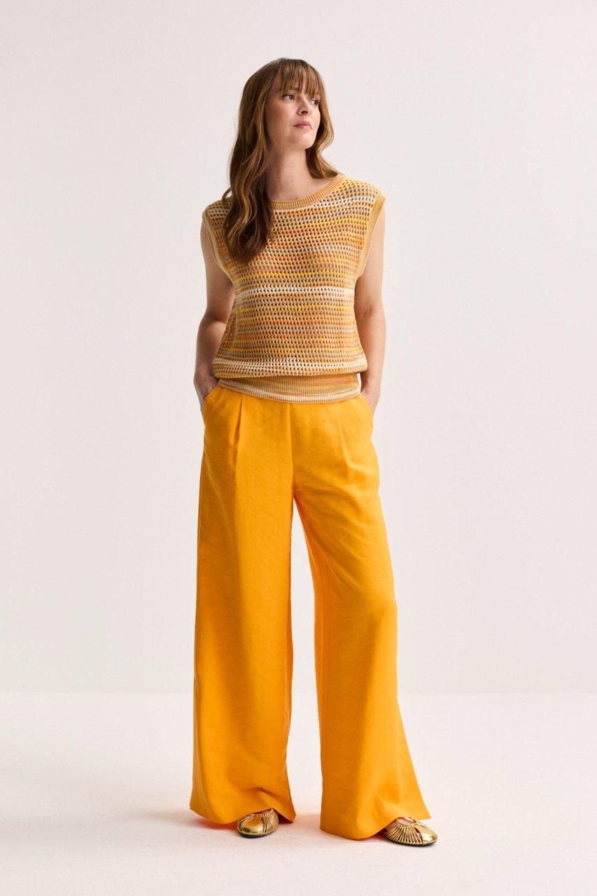 Pantalons - Pantalon flou &agrave; pinces