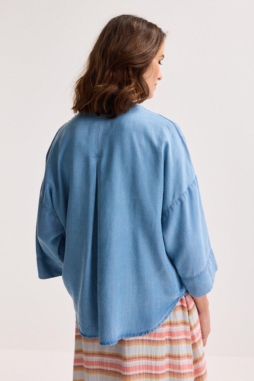 Chemises - Chemise oversize en denim lyocell