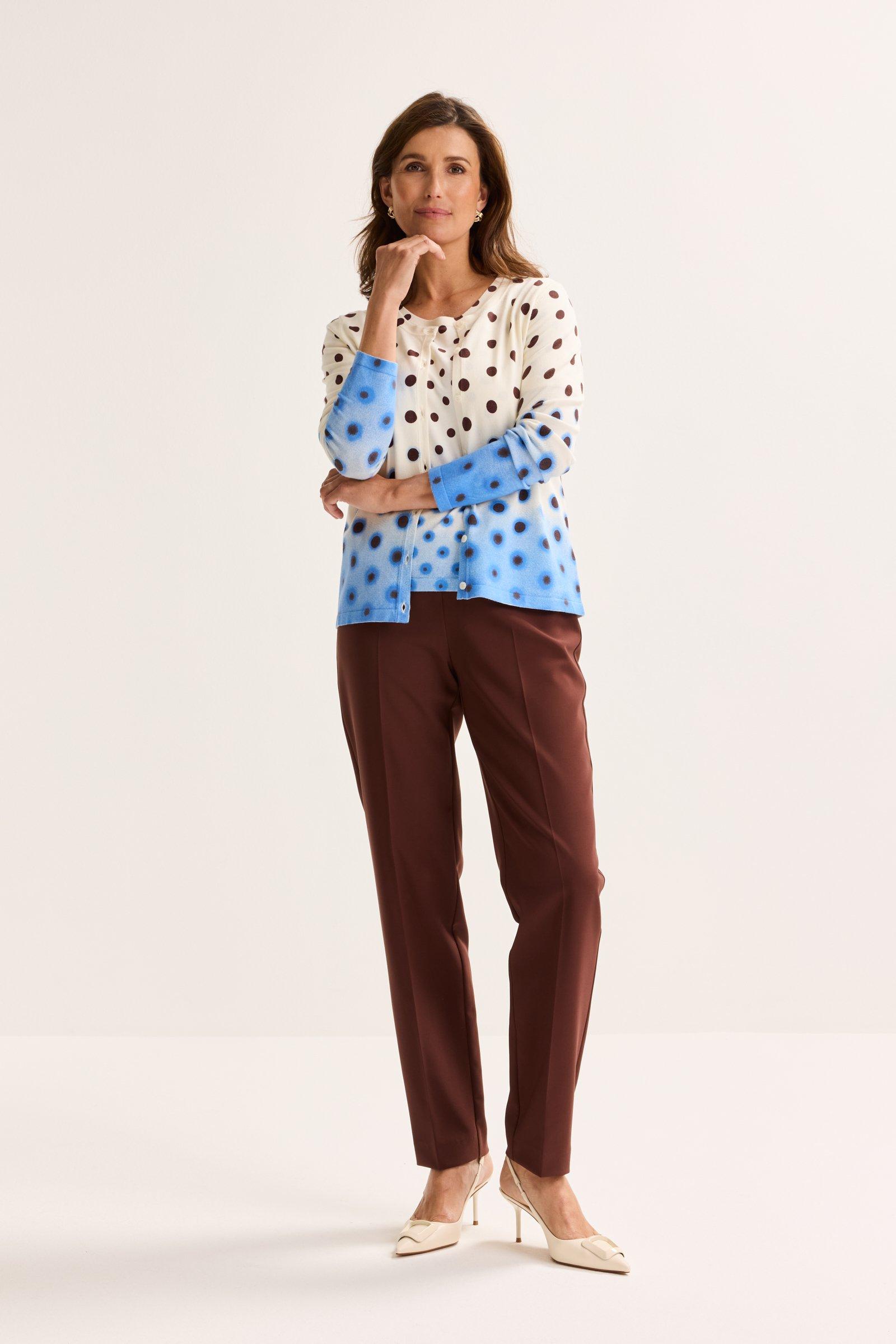 Cardigan - Cardigan met bolletjes