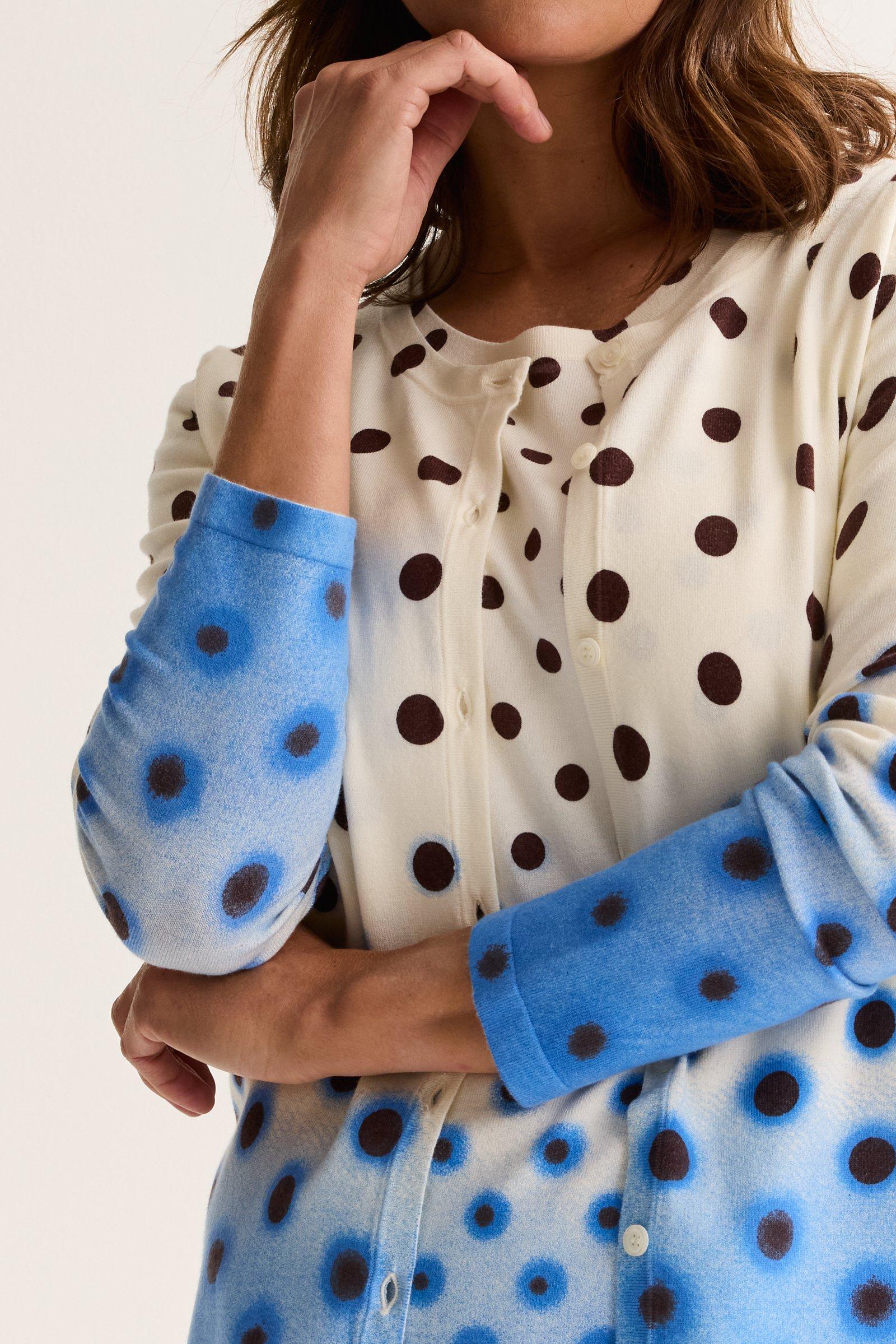 Cardigan - Cardigan met bolletjes