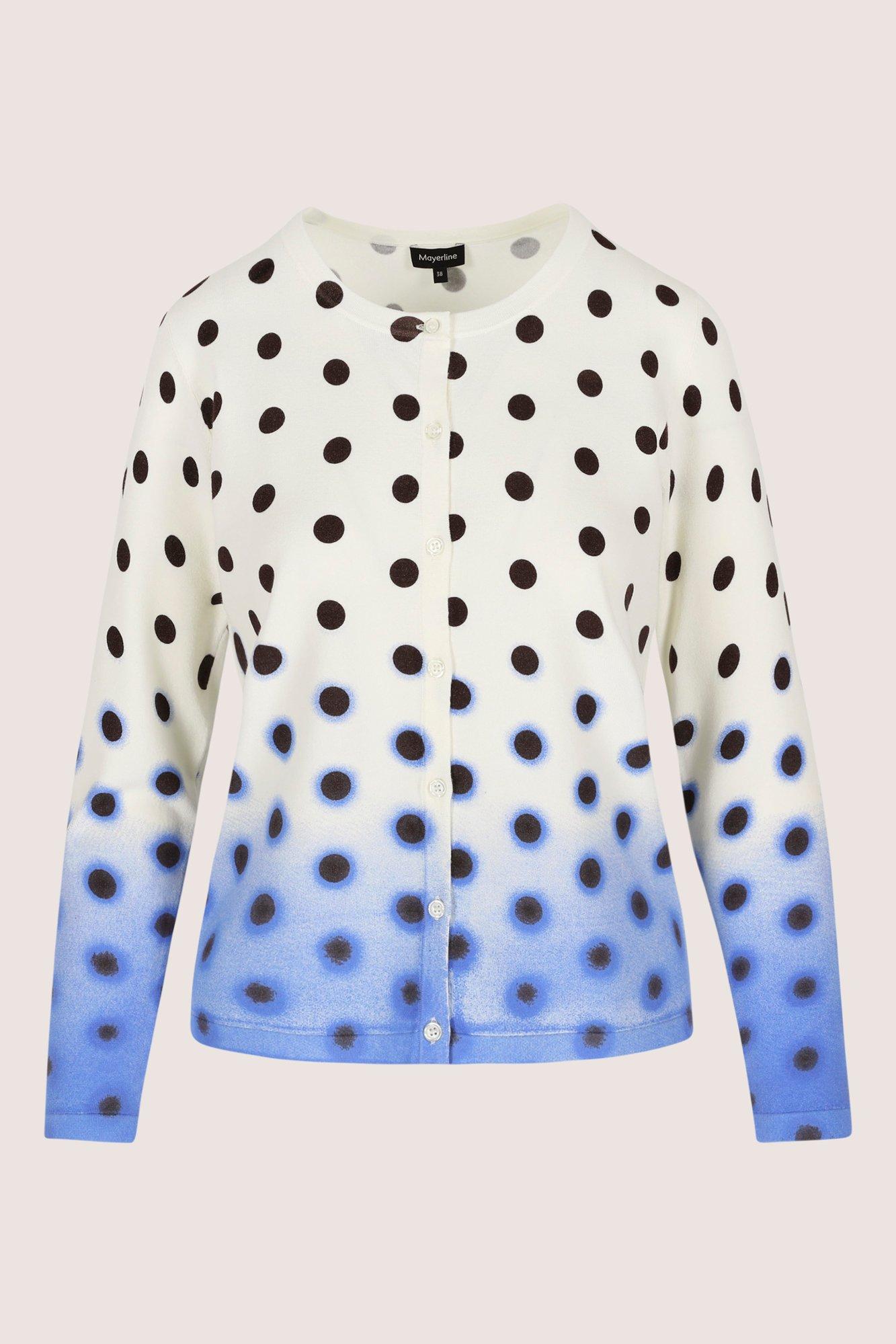Cardigan - Cardigan met bolletjes