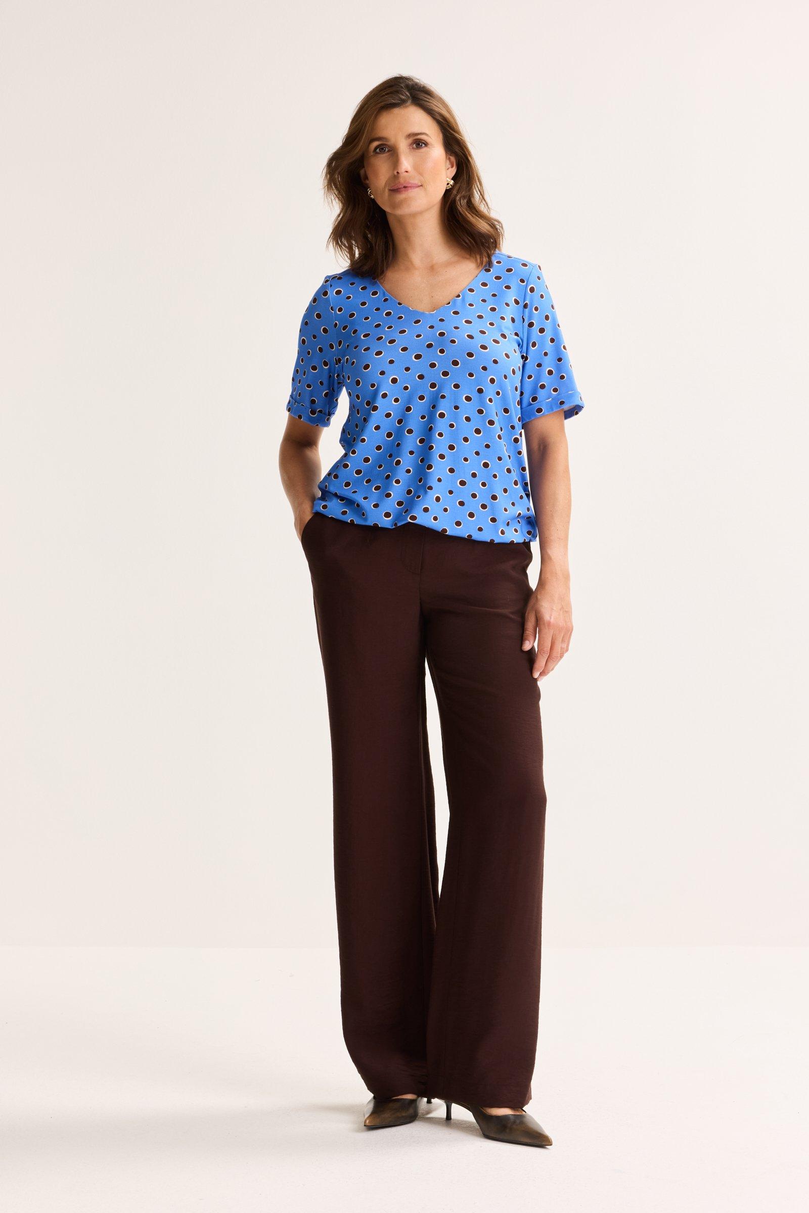 Mayerline Rechte Broek Met Rugelastiek