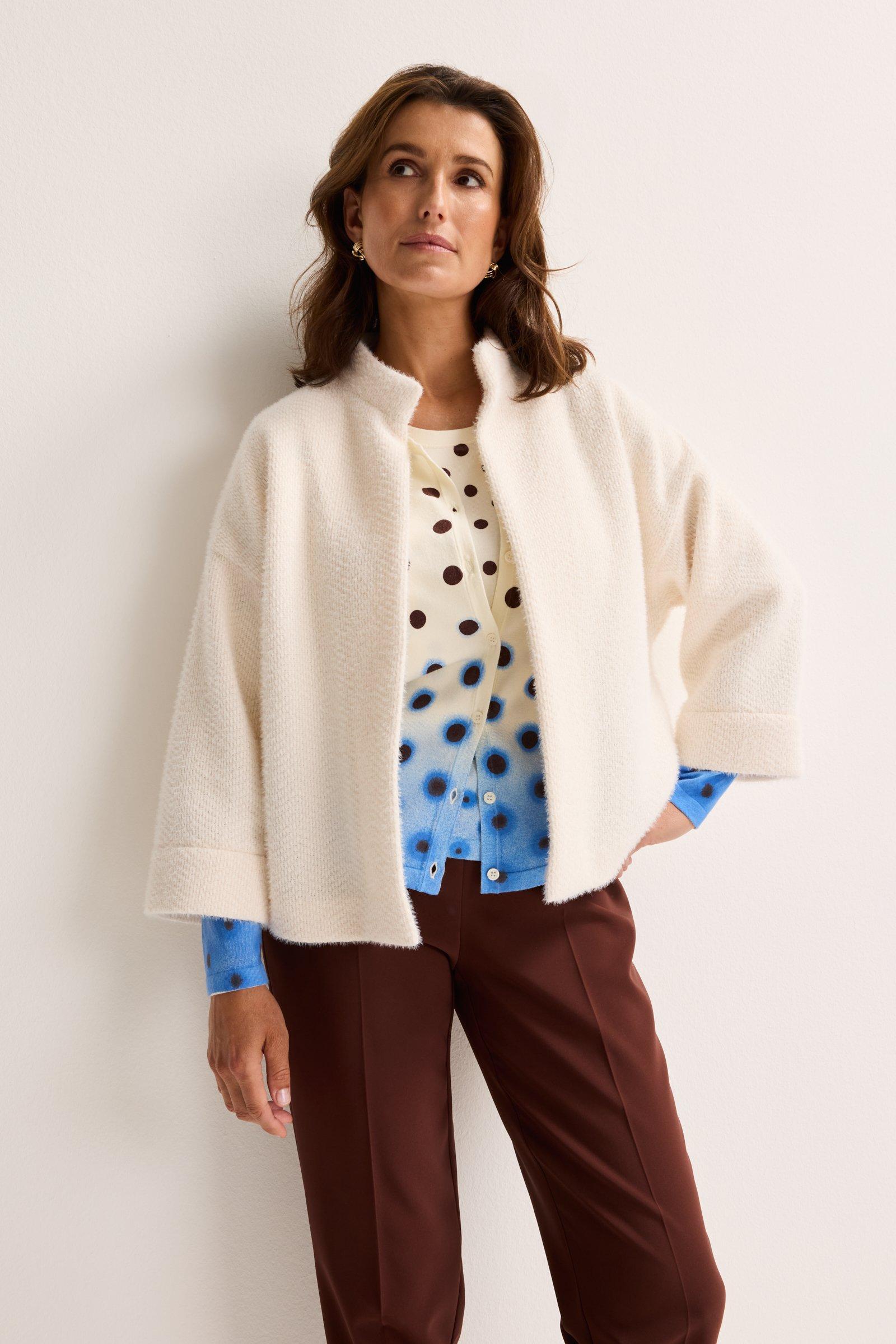 Blazers - Open jasje in chenille